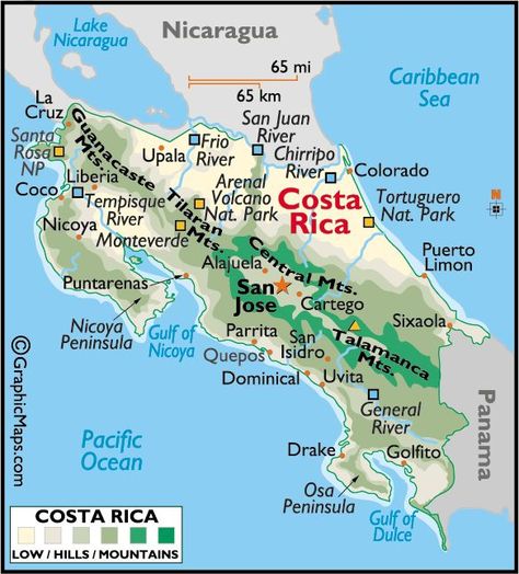 Costa Rica map. Get your bearings Learn how to move, live, work, and retire in Costa Rica! www.becominganexpat.com Osa Peninsula Costa Rica, Costa Rica Map, Lake Nicaragua, Costa Rico, Cost Rica, Costa Rica Beaches, Park River, Costa Rica Vacation, Puntarenas