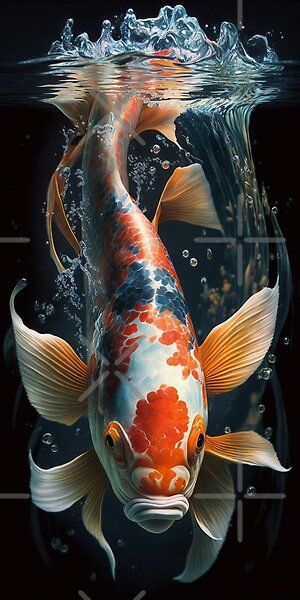 Ocean Creatures Art, Karp Koi, Aquatic Art, Koi Fish Drawing, Koi Art, Floral Wallpaper Iphone, Carpe Koi, Japanese Koi, Love Animation Wallpaper