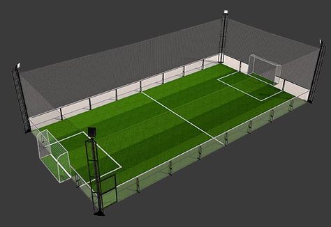 mini-football-pitch-construction - Hatko Sport Mini Football, Mini Football Field, 5 Aside Football Pitch, Indoor Football Pitch, Home Football Pitch, Mini Soccer Field Backyard, Mini Soccer, Backyard Soccer Field, Indoor Soccer Field