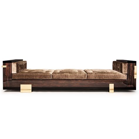 Pierre Daybed Deep Seated Couch, Hudson Furniture, Sofa Bed Design, Contemporary Mid Century Modern, Living Room Sofa Design, Leather Furniture, Furniture Inspiration, Guest Bedrooms, Beautiful Furniture