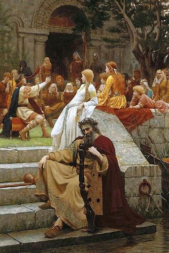 'Faded+Laurels'+Edmund+Blair+Leighton,+1889 Edmund Leighton, Frederic Leighton, Edmund Blair Leighton, Pre Raphaelite Paintings, Pre Raphaelite Art, Galleria D'arte, Historical Painting, Art Ancien, Harbin