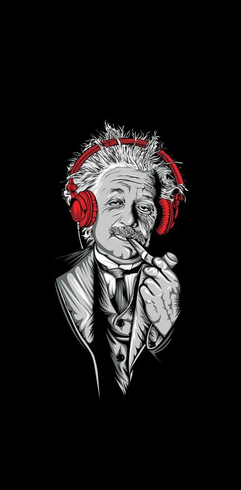 Albert Einstein Wallpaper Iphone, Albert Einstein Wallpaper, Einstein Wallpaper, Albert Einstein Art, Einstein Art, Science Wallpaper, Music Wallpapers, Art Poster Design, Popular Music