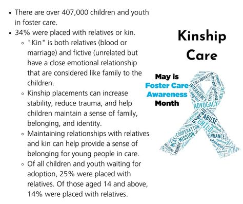 Kinship Care Quotes, Kinship Quotes, Foster Care Awareness Month, Kinship Adoption, Adoption Signs Foster Care, Therapeutic Foster Care, Foster Care Quotes, Reunification Foster Care, Foster Care Life Book