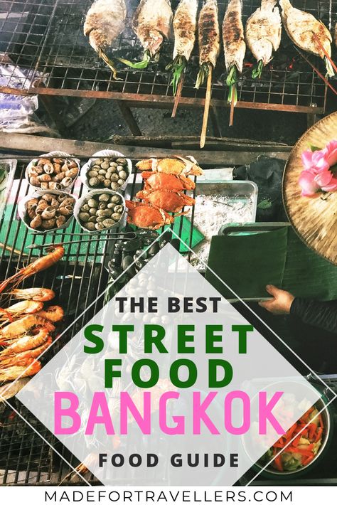 Bangkok Street Food, Street Food Thailand, Bangkok Street, Bangkok Food, Street Food Market, Thailand Vacation, Thailand Travel Tips, Thailand Photos, Thailand Food