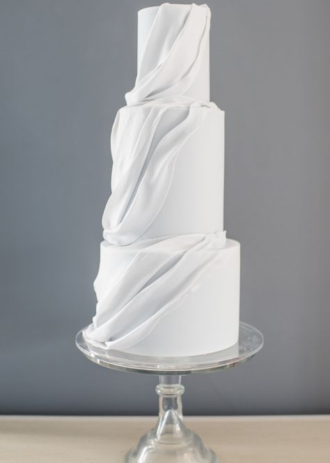 Fruit Wedding Cake, Textured Wedding Cakes, Draping Wedding, Romantic Wedding Style, Sugar Cake, Cake Gallery, West Yorkshire, Wedding Cake Designs, Bespoke Wedding