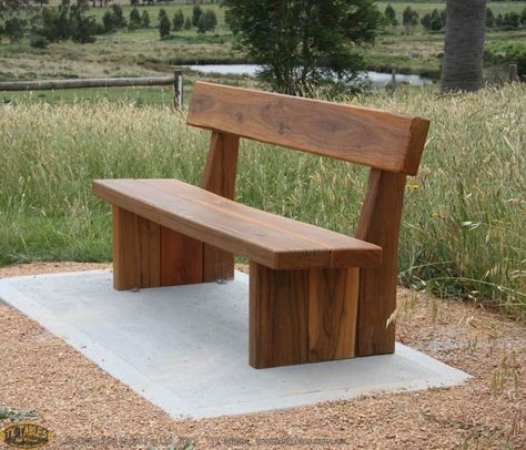 Diy Wooden Benches Outdoors With Back, Wooden Benches Outdoor Rustic, Bench Wood Outdoor, Outside Wooden Bench, Outdoor Timber Bench, Outdoor Wooden Bench Diy, 2x6 Bench, Wooden Benches Outdoor, Wooden Bench Design