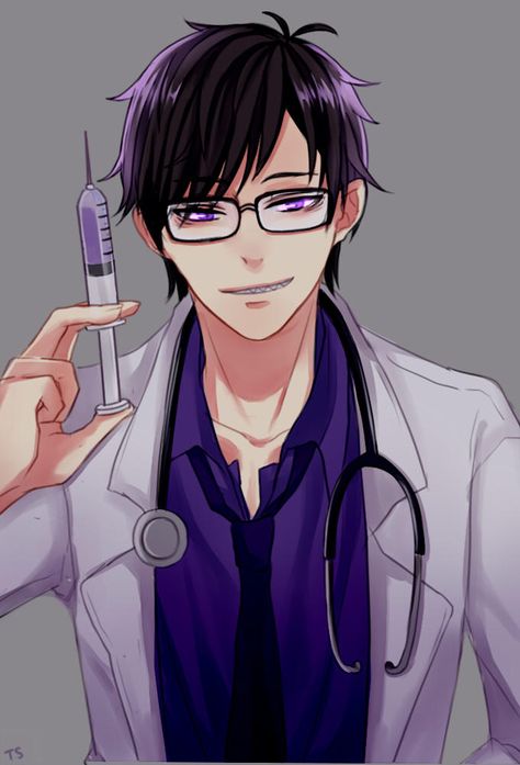 Ichimatsu Matsuno, Evil Doctor, Galactic Federation, Male Doctor, Best Anime Drawings, Anime Head, Roleplay Characters, Evil Anime, Anime Character Drawing