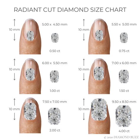 Michael Fisher, Diamond Size Chart, Radiant Cut Diamond, Diamond Education, Oval Cut Diamond, Radiant Cut, Fancy Color Diamonds, Diamond Sizes, Future Wedding