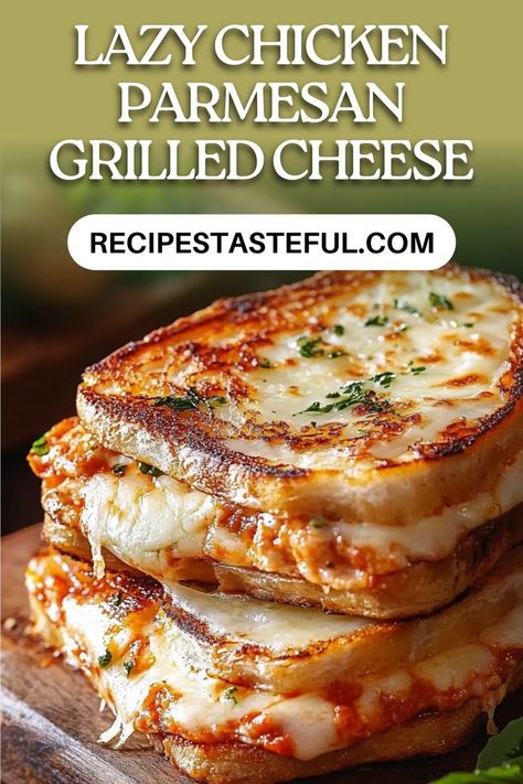 This easy twist on Chicken Parmesan uses frozen chicken patties and Italian bread for a deliciously cheesy, crispy sandwich that’s ready in just 35 minutes. Chicken Patty Parmesan Recipe, Lazy Chicken Parmesan, Parmesan Grilled Cheese, Chicken Patty Recipes, Chicken Parmesan Sandwich, Breaded Chicken Recipes, Classic Grilled Cheese, Chicken Sandwich Recipes, Chicken Patties