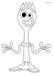 Forky Toy Story Drawing, Toy Story Coloring Pages Free Printable, Toy Story Coloring Pages, Alien Drawings, Story Drawing, Toy Story Alien, Birthday Activities, Simple Toys, Googly Eyes