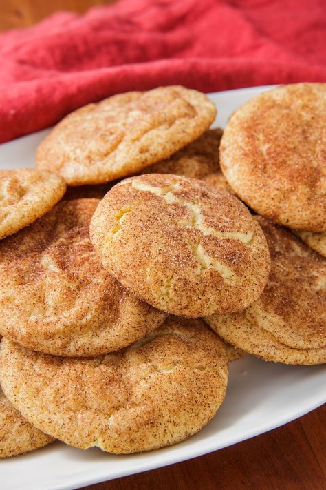 Dish, Food, Cuisine, Snickerdoodle, Cookies and crackers, Ingredient, Baked goods, Cookie, Dessert, Snack, Sinkerdoodle Cookies, Valentines Day Cookie Recipe, Snickerdoodle Cookies Easy, Sweet Potato Cookies, Oreo Cheesecake Cookies, Fall Cookie Recipes, Chewy Chocolate Cookies, Thumbprint Cookies Recipe, Snickerdoodle Recipe