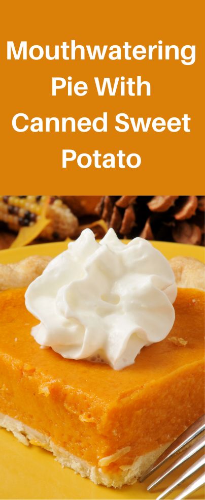 Canned Sweet Potatoes, Canned Sweet Potato Recipes, Sweet Potato Pie Recipe Easy, Sweet Potato Pie Filling, Sweet Potato Pie Southern, Potato Pie Recipe, Freeze Sweet Potatoes, Canning Sweet Potatoes, Canned Potatoes