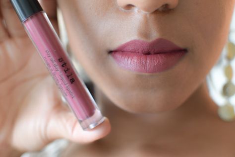 Stila Liquid Lipstick Review + Swatches | Venti Fashion Stila Stay All Day Liquid Lipstick, Stila Liquid Lipstick, Liquid Lipstick Swatches, Nyx Soft Matte Lip Cream, Nyx Soft Matte, Diy Lipstick, Soft Matte Lip Cream, Lipstick Matte, Matte Lip Cream