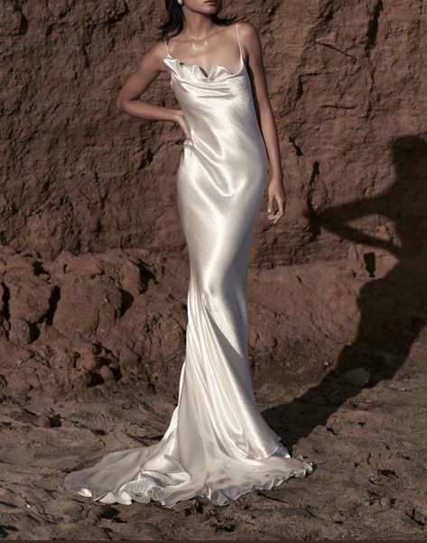 Newhite Bridal, Silky Wedding Dress, Slip Wedding Dress, Liquid Satin, Silk Wedding Dress, Beach Shoot, Modern Bridal, Wedding Dress Inspiration, Modern Bride