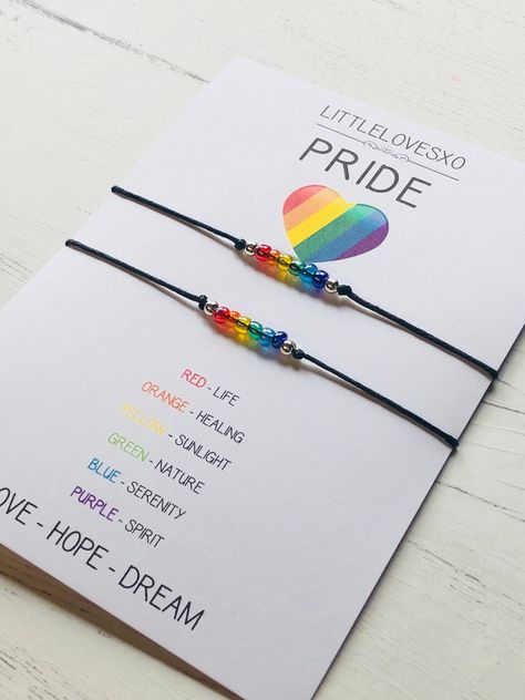 Partner Gifts, Gay Pride Bracelet, Gay Pride Jewelry, Lgbt Bracelet, Bracelet Couples, Pride Jewellery, Pride Bracelet, Gay Pride Flag, Couples Bracelet