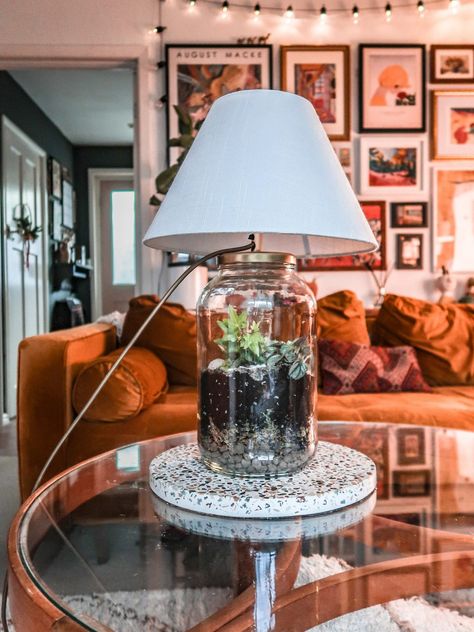 DIY Terrarium Lamp