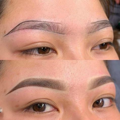 Eyebrow Products, Best Eyebrow Makeup, Powder Brows, Eyebrow Design, Beautiful Eyebrows, Permanent Makeup Eyebrows, Permanent Eyebrows, Basic Skin Care Routine, Brow Wax