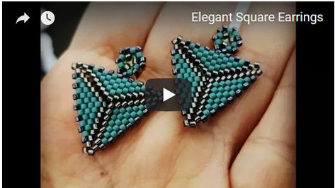 Herringbone Earrings, Beaded Jewelry Pattern, Seed Bead Jewelry Patterns, Diy Jewelry Tutorials, Bead Weaving Tutorials, Beaded Earrings Diy, Beaded Jewelry Designs, Seed Bead Tutorial, Bead Work Jewelry