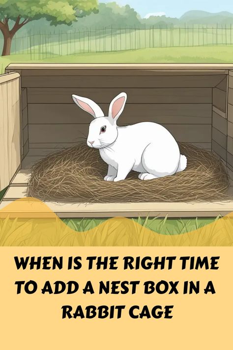 Rabbit Nesting Box Ideas, Rabbit Nesting Box Diy, Rabbit Nesting Box, Caring For Rabbits, Nesting Boxes Diy, English Angora Rabbit, Rabbits For Meat, Rabbit Nest, Raising Rabbits For Meat