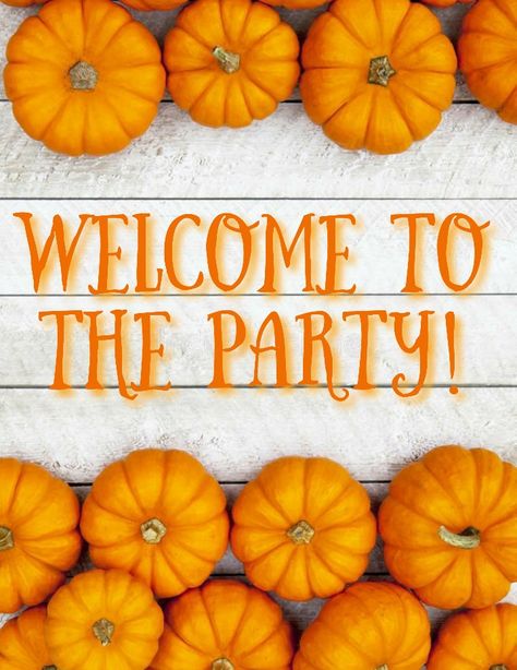 Pampered Chef Welcome To The Party, Pampered Chef Fall Party Themes, Arbonne Party, Tupperware Party Ideas, Chef Images, Scentsy Facebook Party, Norwex Biz, Norwex Party, Tupperware Consultant