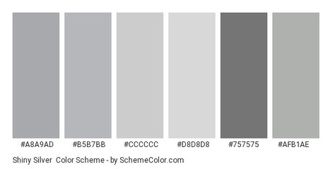 Color scheme palette image | Silver color scheme, Silver color palette, Hex color palette . #Grey_Color_Pallets #Silver_Color_Palette #Silver_Color_Scheme #Hexadecimal_Color Grey Color Pallets, Artsy Fonts, Pretty Fonts Alphabet, Color Categories, Sophisticated Wedding Invitations, Silver Color Palette, Fonts Ideas, Hand Lettering Alphabet Fonts, Gray Wedding Colors