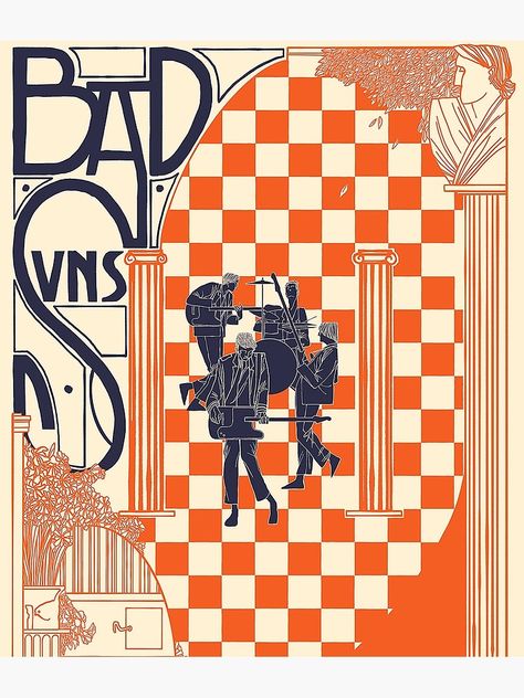 "Tigadi Bad Mystic American Tour 2019" Poster by omoiterwoalw | Redbubble Bad Suns Band, Bad Suns, Circus Posters, Dynamic Lines, Circus Poster, Lines And Shapes, Tour Poster, Tour Posters, Church Design