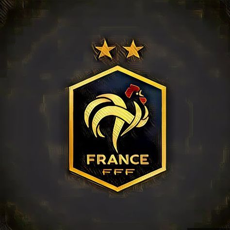 [🌟🌟] Fff Logo, Royal Enfield Stickers, France National Football Team, Team Builders, French Wallpaper, Real Madrid Team, Olivier Giroud, Germany Football, France Football