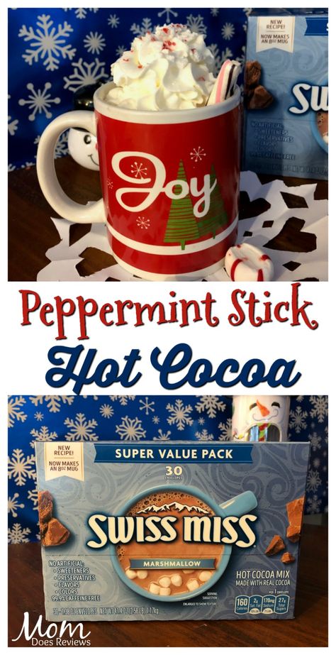 Swiss Miss Cup of Cozy- Warm up with Peppermint Stick Hot Cocoa! #SwissMissMoments #ad  Get Swiss Miss at Walmart shpp.in/1jp2wlpki Pumpkin Spice Donut Holes, Tandoori Paneer, Baked Goat Cheese, Pumpkin Spice Donut, Swiss Miss, Pinwheel Recipes, Peppermint Sticks, Herb Cheese, Hot Cocoa Mixes