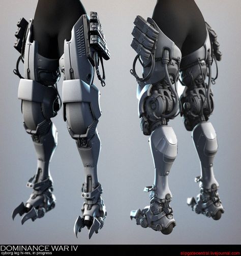 slipgatecentral NOX Cybernetic Leg, Prosthetic Limbs, Drawing Legs, Prosthetic Leg, Sci Fi Design, Arte Robot, Arte Cyberpunk, Cyberpunk Character, A Robot