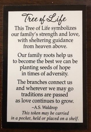 The Tree of Life is an ancient Celtic symbol that represents the strength and support of family. Life Meaning Quotes, Pocket Charms, Tree Of Life Quotes, Springtime Quotes, Family Tree Quotes, Tree Of Life Meaning, Tree Poem, Tree Quotes, Family Tree Project