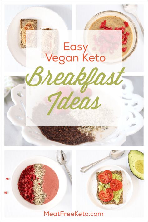 Breakfast Ideas Low Carb, Vegan Keto Breakfast, Gluten Free Sugar Free Recipes, Vegan Ketogenic Diet, Cashew Yogurt, Keto Breakfast Ideas, Vegan Keto Diet, Vegan Keto Recipes, Keto Recipes Breakfast