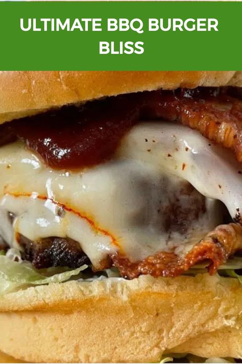 Ultimate BBQ Burger Bliss Best Hamburger Sauce Recipe, Burger Recipes Healthy, Good Burger Sauce Recipe, Specialty Burgers, Turkey Burger Recipes Healthy, Best Hamburger Recipes, Pork Mince Recipes, Burger Patty Recipe, Hamburger Sauce