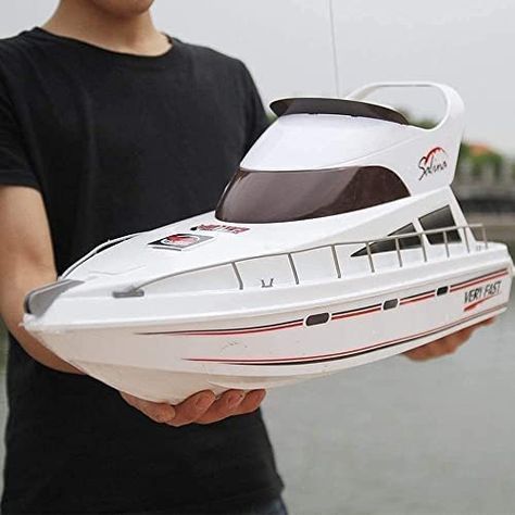 Ships within 24 Hours or Less! 70cm 2.4 GHz 4CH Wireless RC Boat Toy High Speed Wireless Remote Control Speed Boat for Pools and Lakes,Scale Luxury Yacht RC Motorboat Ship Toy for Adult and Boys with Two Rechargeable Batteries Shop at https://www.howdytoy.com/product/70cm-2-4-ghz-4ch-wireless-rc-boat-toy-high-speed-wireless-remote-control-speed-boat-for-pools-and-lakesscale-luxury-yacht-rc-motorboat-ship-toy-for-adult-and-boys-with-two-rechargeable-batteries Remote Control Boats, Fishing Toys, Battery Shop, Remote Control Boat, Magnetic Motor, Toy Boat, Rc Boat, Speed Boat, Toy Ideas