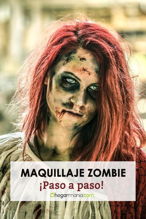 Te enseñamos cómo hacer el clásico maquillaje de zombie, una idea muy original para tu disfraz de Halloween. ¡Arrasarás! 🧟‍♂️🧟‍♀️ #belleza #maquillaje #maquillajehalloween #halloween #maquillajezombie #zombie #ideashalloween #disfrazhalloween Maquillaje Zombie Halloween, Zombie Make Up Halloween, Halloween Zombie Makeup, Spooky Halloween Makeup, Zombie Ideas, Halloween Maquillaje, Theatre Makeup, Halloween Makeup Ideas, Zombie Makeup