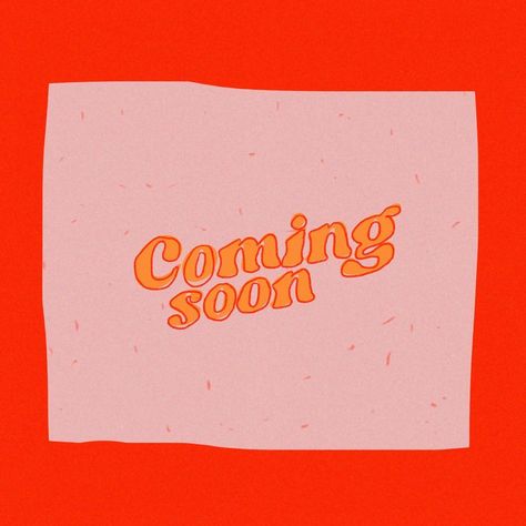 Coming Soon Poster Instagram, Coming Soon Design Instagram Feeds, Coming Soon Graphic, Coming Soon Poster, 70s Pictures, Coming Soon Instagram, Coming Soon Sign, New Coming, Funky Design