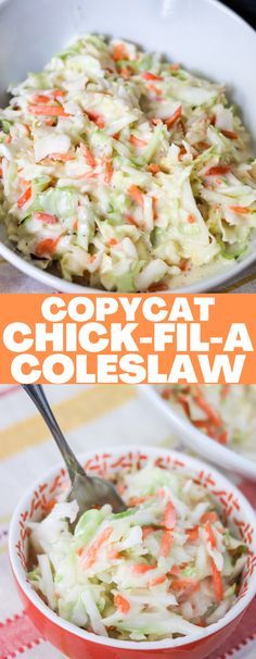 Chick Fil A Coleslaw Recipe, Best Coleslaw Recipe, Coleslaw Recipe Easy, Coleslaw Dressing, Creamy Coleslaw, Sauce Hollandaise, Side Dish Recipes Easy, Slaw Recipes, Coleslaw Recipe