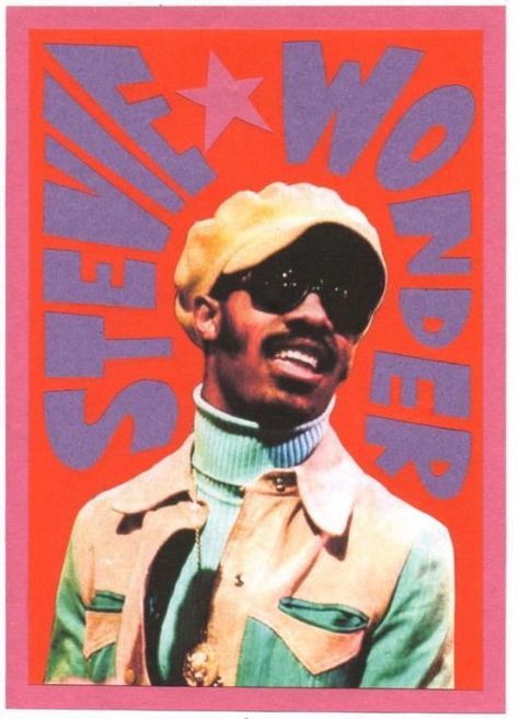 Stevie Wonder Poster, Wonder Poster, Tamla Motown, Music Poster Design, Music Artwork, Music Music, Music Aesthetic, Digital Scrapbook Paper, Stevie Wonder