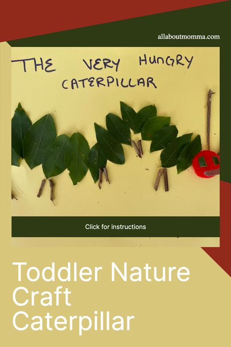 This easy and fun toddler arts and craft project goes perfect after read the book, 'The Hungry Caterpillar'. Once you make your caterpillar make sure you also create the butterfly, more details on the site. Nature Arts And Crafts, Arts And Crafts For Toddlers, Toddler Arts And Crafts, Arts And Craft, The Very Hungry Caterpillar, Paper Glue, Very Hungry Caterpillar, Toddler Art, Very Hungry