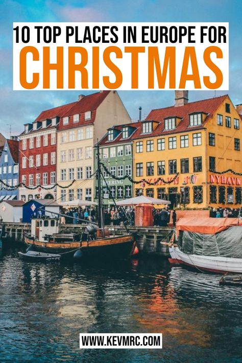 Looking for a place to go to enjoy the most magical Christmas vibe? Here are 10 cities in Europe you should visit at Christmas at least once in your lifetime! christmas vacation destinations | best christmas vacations | christmas vacation ideas | christmas travel destinations | europe christmas travel Best Christmas Vacation Destinations, Christmas Vacation Ideas, Best Christmas Destinations, Christmas Europe, Christmas Trips, Christmas Vacation Destinations, Best Christmas Vacations, Europe Christmas, Christmas Travel Destinations