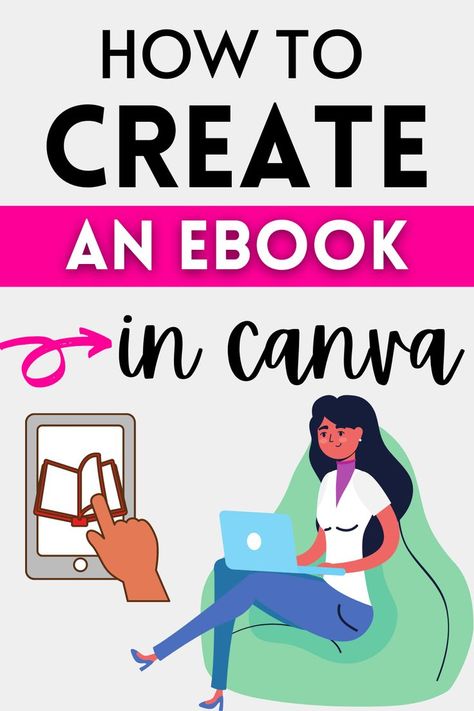 Write An Ebook, Sell Ebooks, Create An Ebook, Ebook Template Design, Ebook Writing, Business Marketing Plan, Canvas Learning, Planner Tips, Virtual Assistant Business