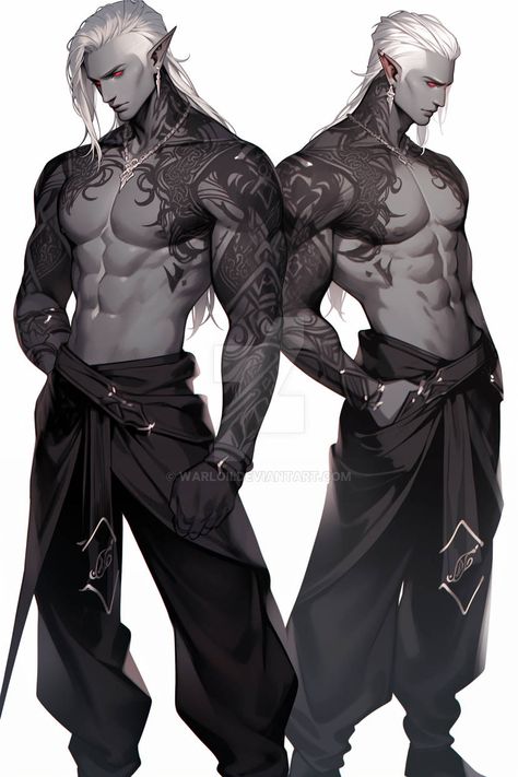 Mroczny Elf, Drow Male, Male Elf, Walpapers Cute, D D Character Ideas, Elf Art, Art Pics, Dungeons And Dragons Characters, Fantasy Male