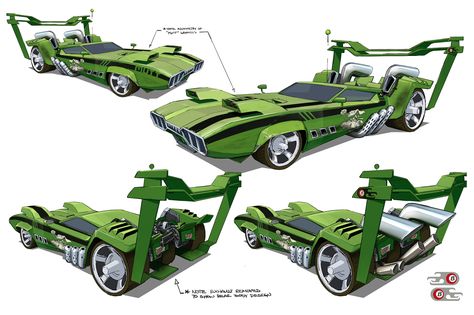 Vehicles of Motorcity ( Mutt - Mike Chilton) - by Brandon Cuellar Concept Vehicles Sci Fi, Cool Car Drawings, Car Design Sketch, Concept Car Design, Disney Xd, Motor City, Futuristic Cars, Vehicle Design, Unique Cars