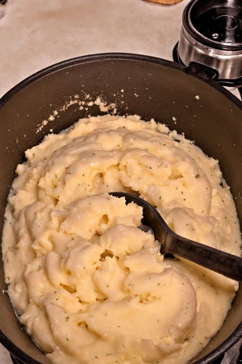 Stove-top Mashed Potatoes Recipe

Ingredients

- 2 pounds potatoes, peeled and cubed
- 1/2 cup milk
- 1/4 cup butter
- Salt and pepper to taste
- 1/4 cup sour cream (optional)
- Chives for garnish (optional) 

Full Cooking Instructions on... Potatoes On The Stove, Mashed Potatoes From Scratch, Prime Rib Recipe, Mashed Potatoes Recipe, Making Mashed Potatoes, Leftover Mashed Potatoes, Mashed Potato Recipes, Yukon Gold Potatoes, How To Cook Potatoes