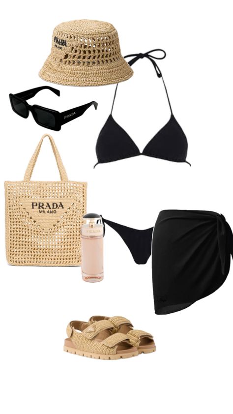 The perfect outfit for a day at the beach..... Chill Beach Outfit, Beach Day Outfit Summer, Beach Day Outfit, A Day At The Beach, Summer Bikinis, Day At The Beach, Day Outfit, Outfit Summer, Kimonos