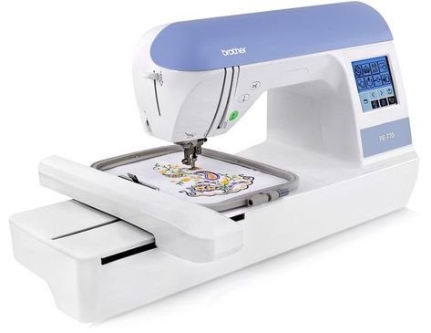 How to get started with Machine Embroidery-Brother PE770 Machine Embroidery Basics, Embroidery Machine Reviews, Embroidering Machine, Brother Sewing Machine, Best Embroidery Machine, Machine Embroidery Tutorials, Brother Embroidery Machine, Brother Sewing Machines, Sewing Machine Embroidery