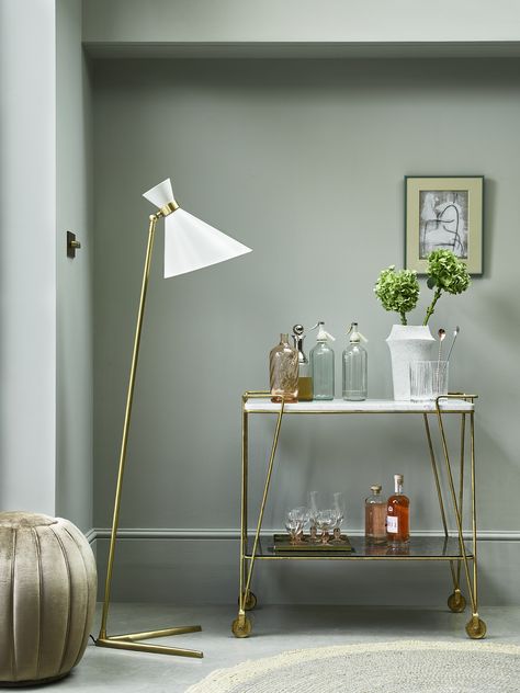 Stone Green from Dulux Heritage is a mid-grey/green with a natural connection to materials such as granite and marble, with its muted tones reflected in their flecks and seams of colour. This is a very sophisticated and versatile coloured neutral.

Choose from a velvet matt or eggshell finish. 

Available for purchase in-store and online at Pat McDonnell Paints with fast and free shipping across Ireland. Dulux Heritage Colours, Heritage Colours, Dulux Heritage, Green Paint Colors, Beautiful Interior Design, White Paneling, Heritage Collection, Green Paint, Natural Tones