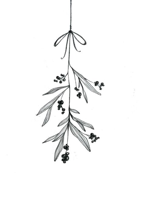 Minimalist Holly Flower Tattoo, Holiday Inspired Tattoos, Holly Fine Line Tattoo, Fine Line Christmas Tattoo, Christmas Theme Tattoo, Winter Line Drawing, Christmas Tatoos Ideas, Holly Branch Tattoo, Holly Berry Tattoo