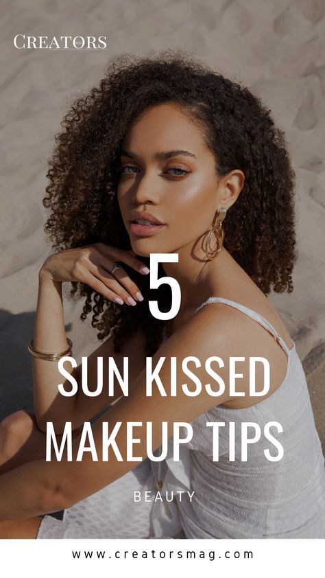 Brunch Makeup Ideas Natural, Surfer Makeup Look, Makeup For Beach Photoshoot, Dewy Summer Glow, Beach Photoshoot Makeup, Beach Makeup Look Summer Sun Kissed, Sunburnt Makeup Look, Bronzed Makeup Look Sun Kissed, Brunch Makeup Ideas