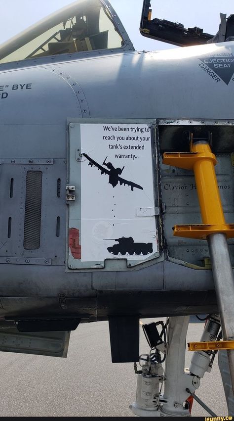 A10 Warthog Memes, Funny Army Pictures, Plane Memes, Funny Army, Pilot Humor, A10 Warthog, Military Jokes, A 10 Warthog, Aviation Humor