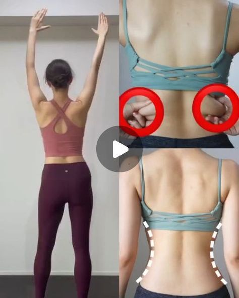 Workouts For Slimmer Waist, Tone Your Back, Instagram Tone, Slim And Fit, Better Than Yesterday, Knee Exercises, Quick Workout Routine, Back Exercises, Quick Workout